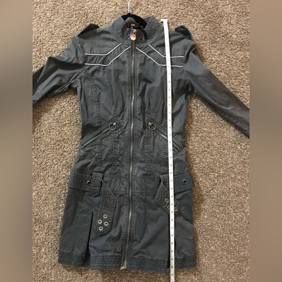 Diesel gray zip dress - Picture 10 of 12